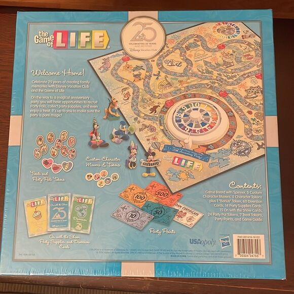 Disney Vacation Club The Game of Life created 4 DVC members 25 year anniversary - Picture 5 of 10